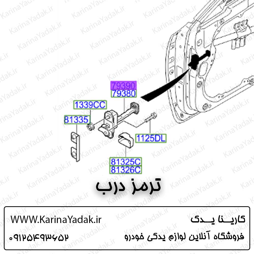 ترمز درب هیوندای سنتنیال